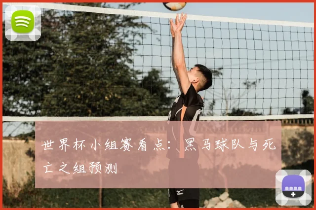 世界杯小组赛看点:黑马球队与死亡之组预测